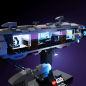 Preview: LMB 2.0 VERSION - LED-​Beleuchtungs-​​​​Set für LEGO® Home One Starcruiser #75405